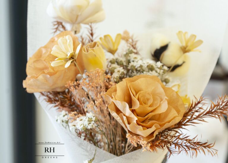 永生花花束 - Delphinus (dried flower bouquet: Delphinus​)