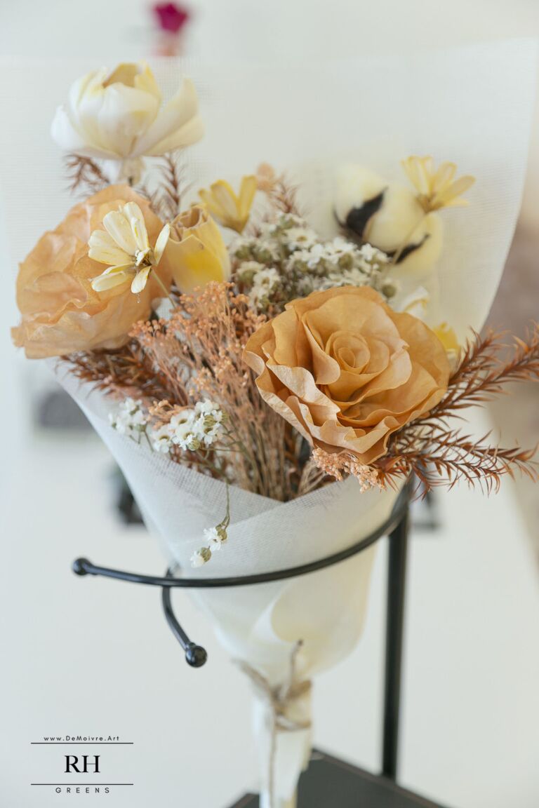 永生花花束 - Delphinus (dried flower bouquet: Delphinus​)