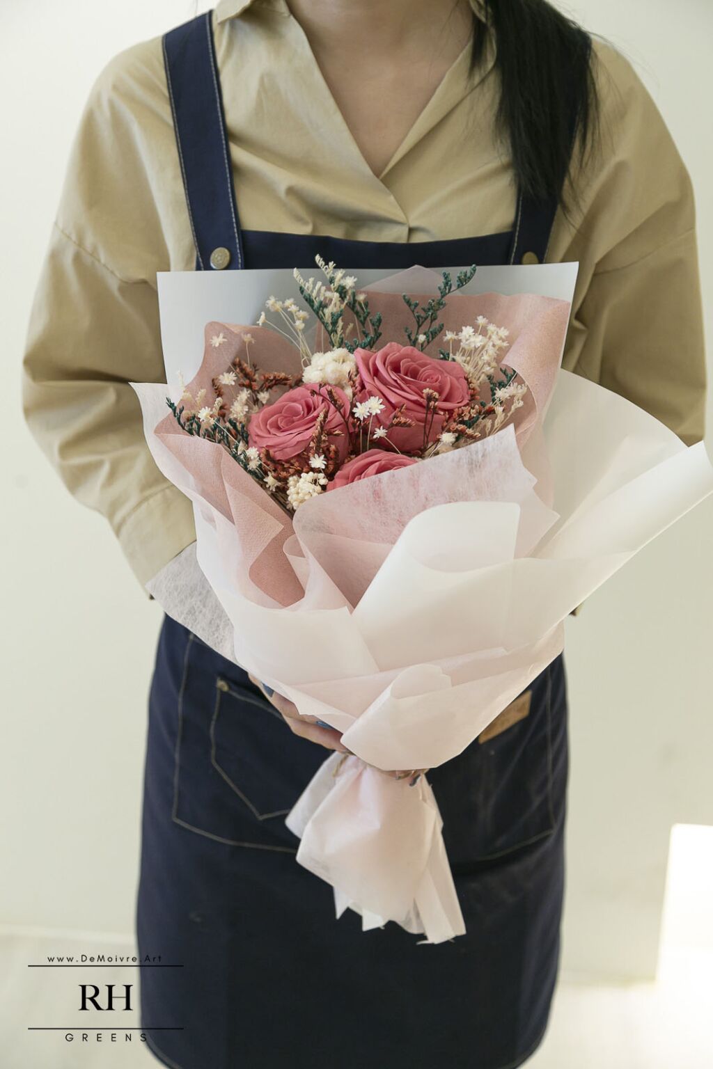 永生花花束 - Cordelia (dried flower bouquet: Cordelia​)