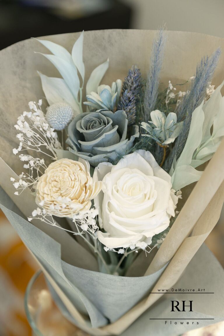 永生花花束 - Grus (dried flower bouquet: Grus​)
