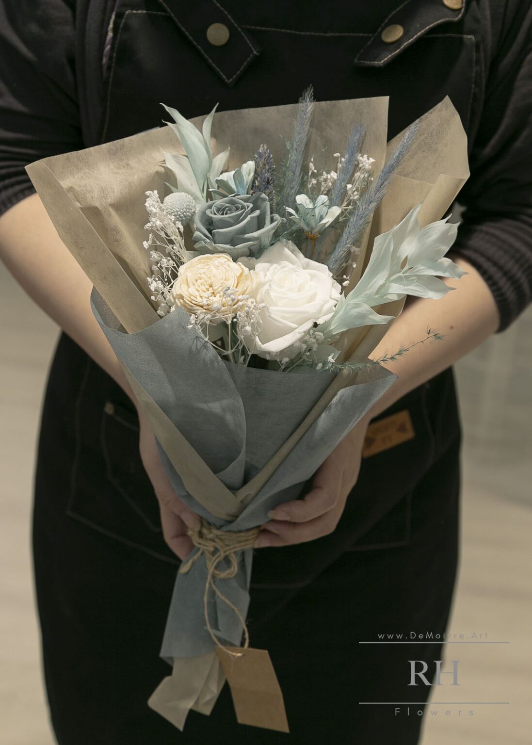 永生花花束 - Grus (dried flower bouquet: Grus​)