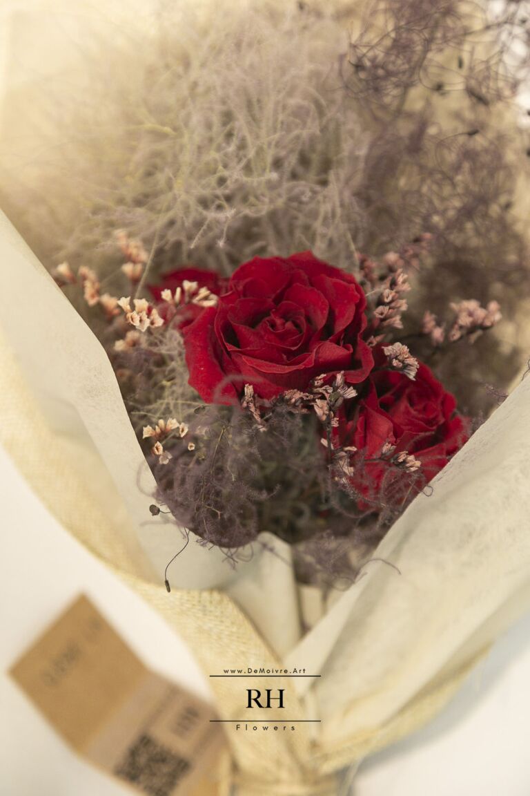 煙霧樹永生花花束 - Fornax (dried flower bouquet: Fornax​)