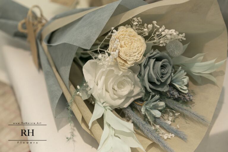 永生花花束 - Grus (dried flower bouquet: Grus​)