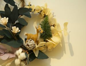 聖誕活動、有機會遇到不同動物、花圈、工具，RH棣美竹北