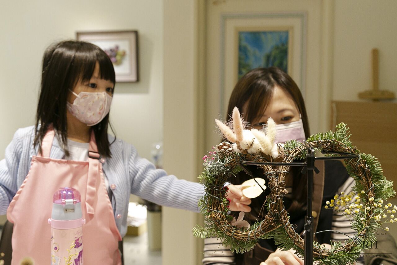 聖誕親子活動，RH棣美竹北